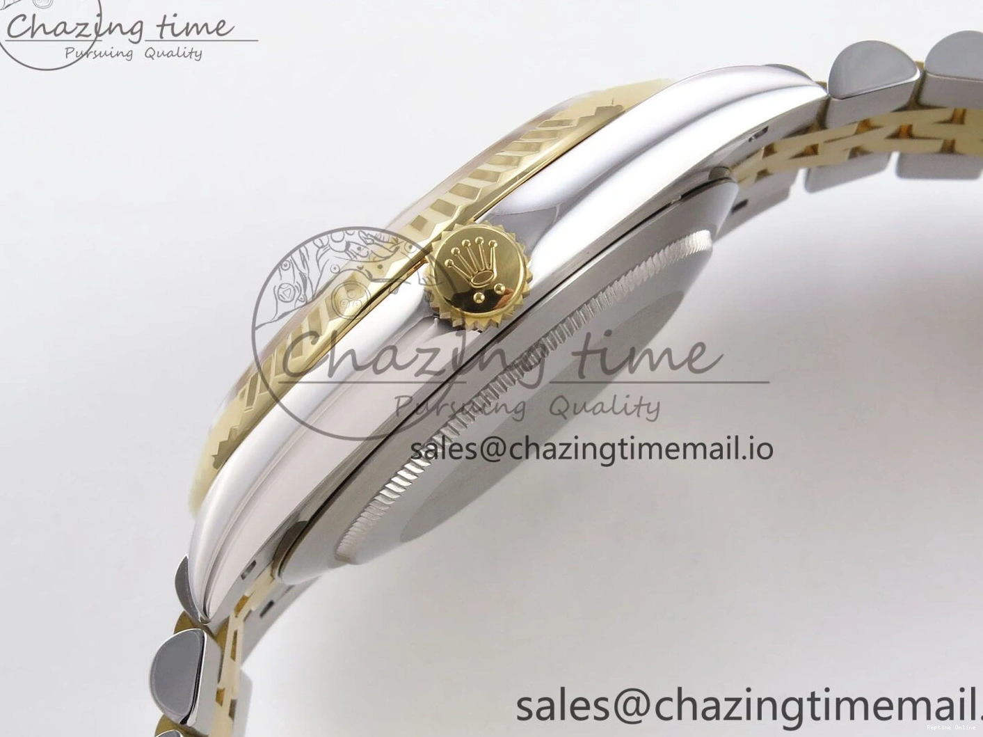 0108 EyeCatching DateJust 41 SS YG ARF 1:1 Best Edition 904L Steel White MOP Dial on Jubilee Bracelet SH3235 (Gain Weight) 1222